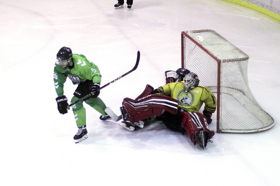 NLRL: „Kaunas Hockey“ – „Gel. vilkas“ 3:2