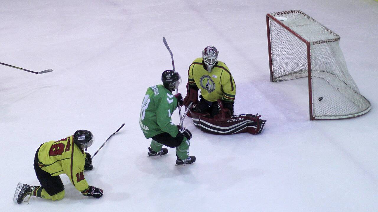NLRL: „Kaunas Hockey“ – „Gel. vilkas“ 3:2