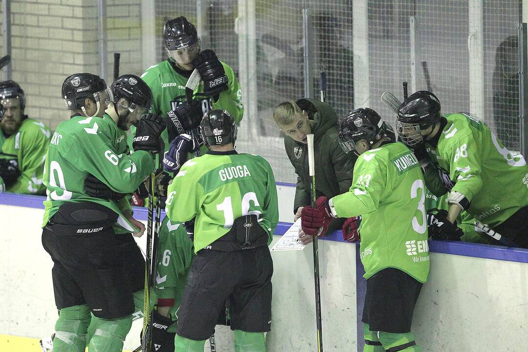 NLRL: „Kaunas Hockey“ – „Gel. vilkas“ 3:2