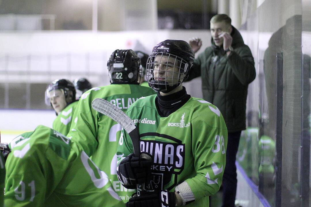 NLRL: „Kaunas Hockey“ – „Gel. vilkas“ 3:2