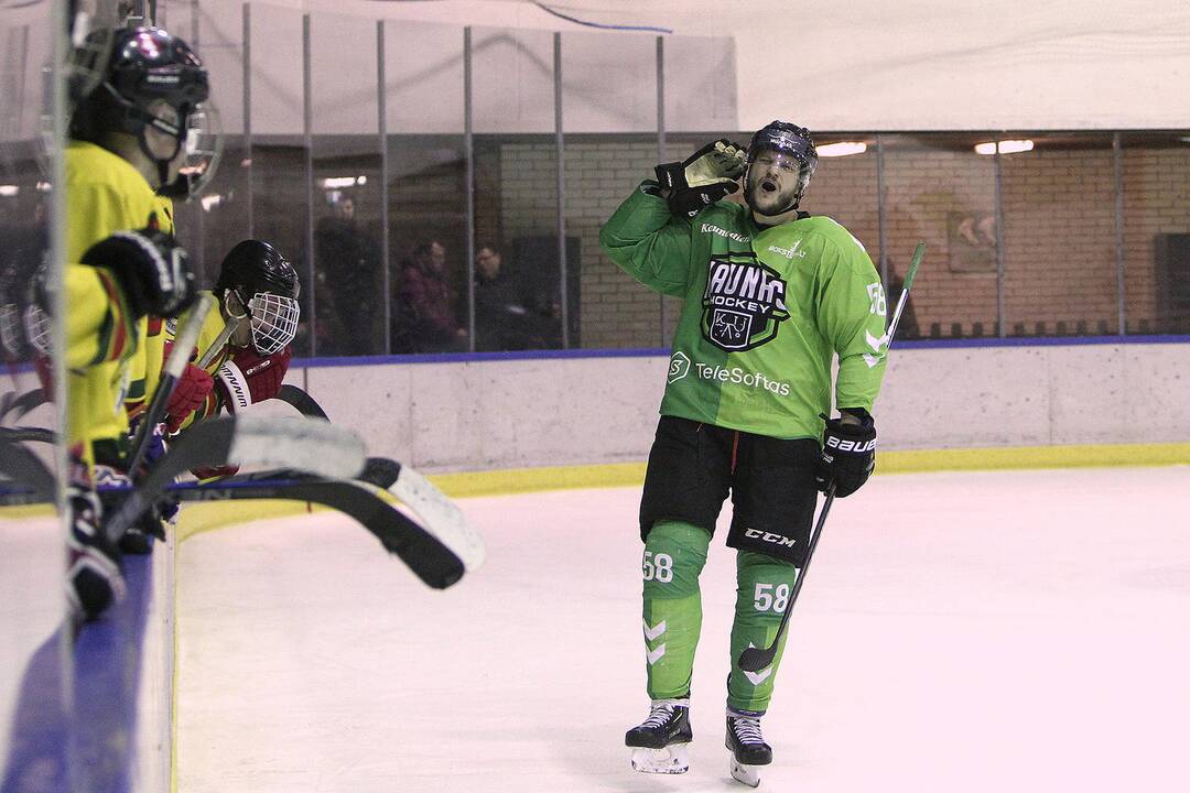 NLRL: „Kaunas Hockey“ – „Gel. vilkas“ 3:2
