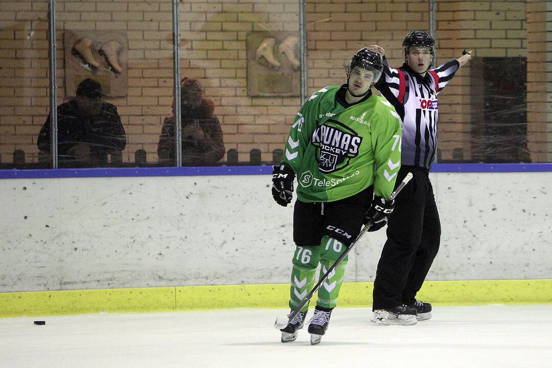 NLRL: „Kaunas Hockey“ – „Gel. vilkas“ 3:2