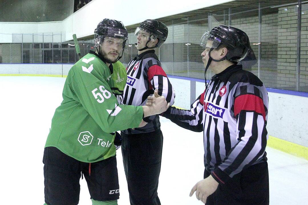NLRL: „Kaunas Hockey“ – „Gel. vilkas“ 3:2