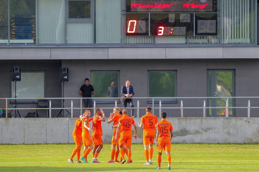 A lyga: „Kauno Žalgiris“ – „Banga“ 2:3
