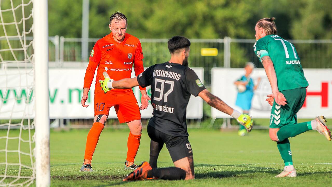 A lyga: „Kauno Žalgiris“ – „Banga“ 2:3