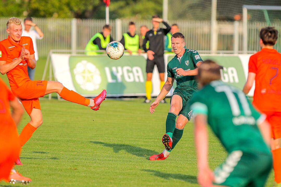 A lyga: „Kauno Žalgiris“ – „Banga“ 2:3