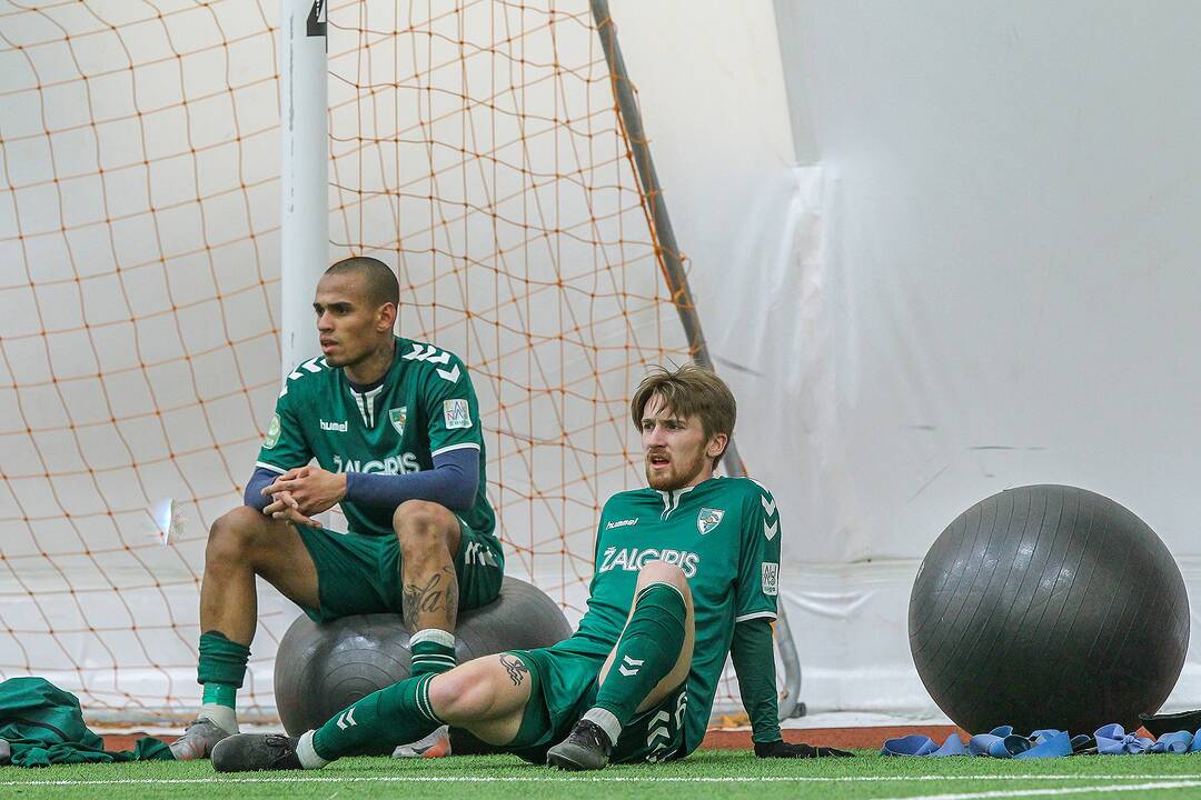 Futbolo kontrolinės: „K. Žalgiris“ – „Nevėžis“ 2:2