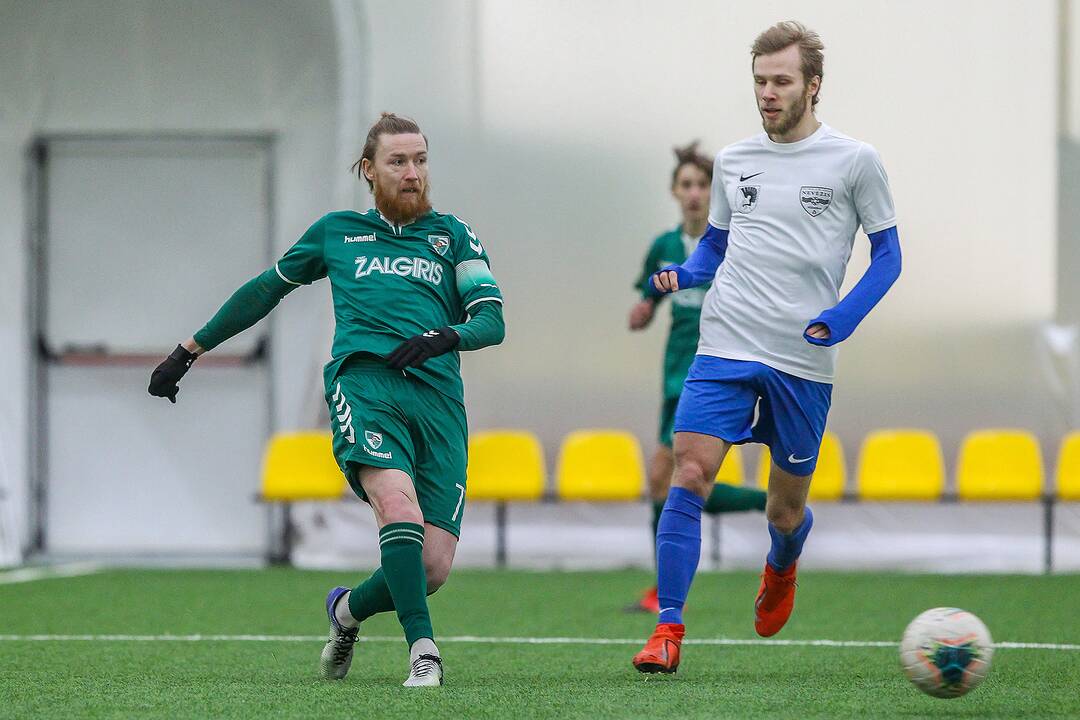 Futbolo kontrolinės: „K. Žalgiris“ – „Nevėžis“ 2:2