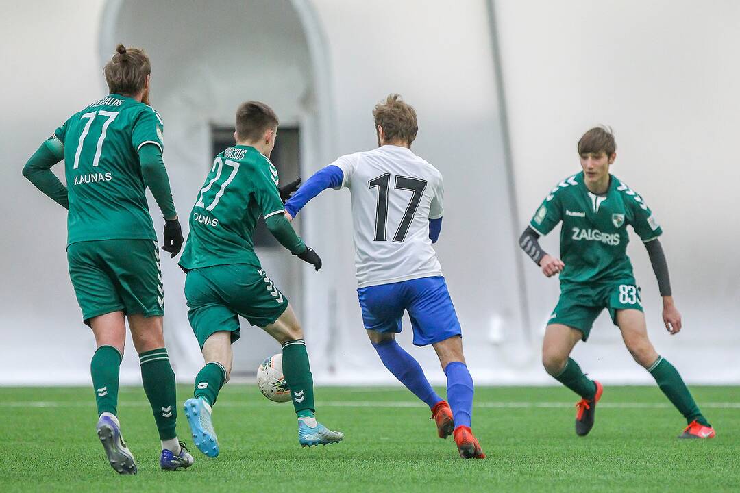Futbolo kontrolinės: „K. Žalgiris“ – „Nevėžis“ 2:2