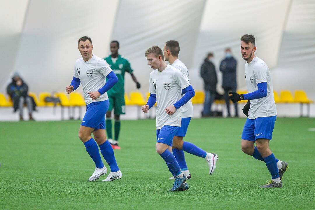 Futbolo kontrolinės: „K. Žalgiris“ – „Nevėžis“ 2:2