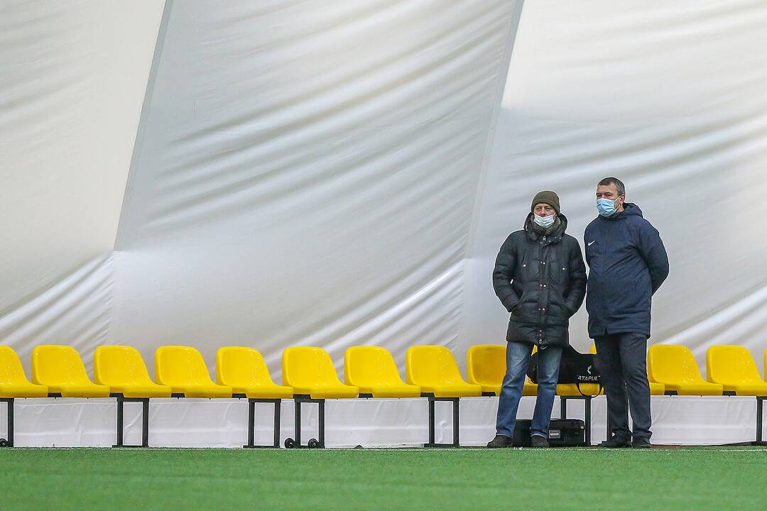 Futbolo kontrolinės: „K. Žalgiris“ – „Nevėžis“ 2:2
