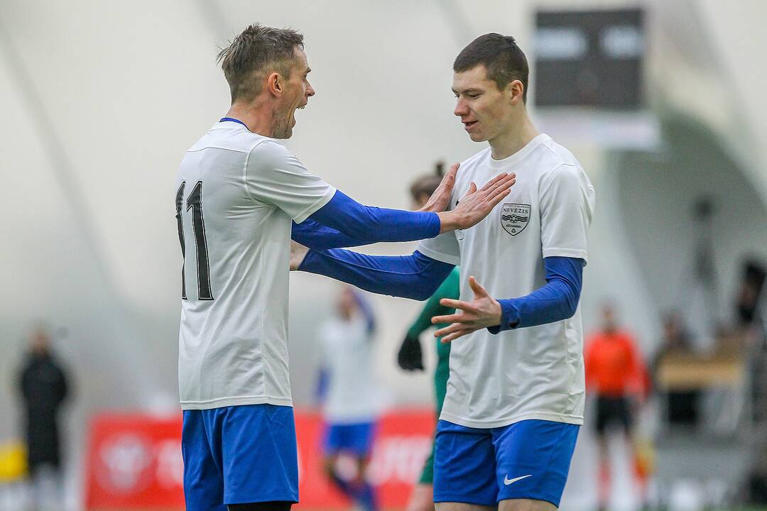 Futbolo kontrolinės: „K. Žalgiris“ – „Nevėžis“ 2:2