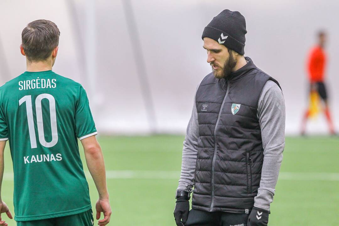 Futbolo kontrolinės: „K. Žalgiris“ – „Hegelmann“ 1:0