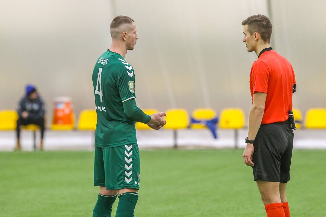 Futbolo kontrolinės: „K. Žalgiris“ – „Hegelmann“ 1:0