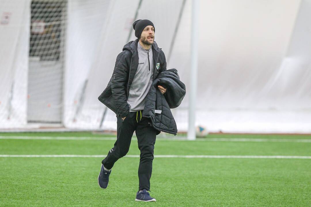 Futbolo kontrolinės: „K. Žalgiris“ – „Hegelmann“ 1:0