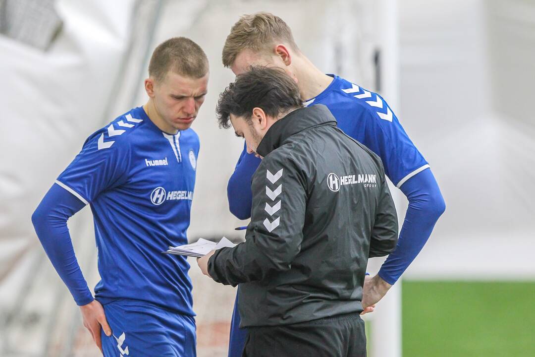 Futbolo kontrolinės: „K. Žalgiris“ – „Hegelmann“ 1:0