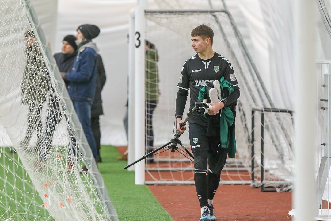 Futbolo kontrolinės: „K. Žalgiris“ – „Hegelmann“ 1:0