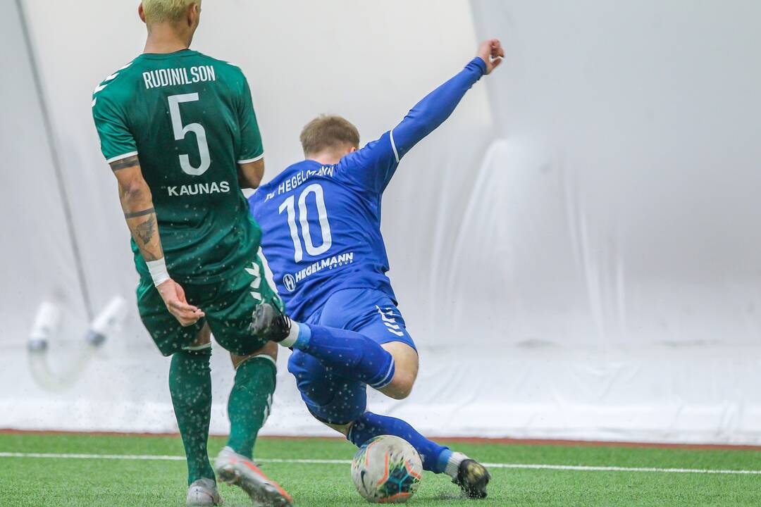 Futbolo kontrolinės: „K. Žalgiris“ – „Hegelmann“ 1:0
