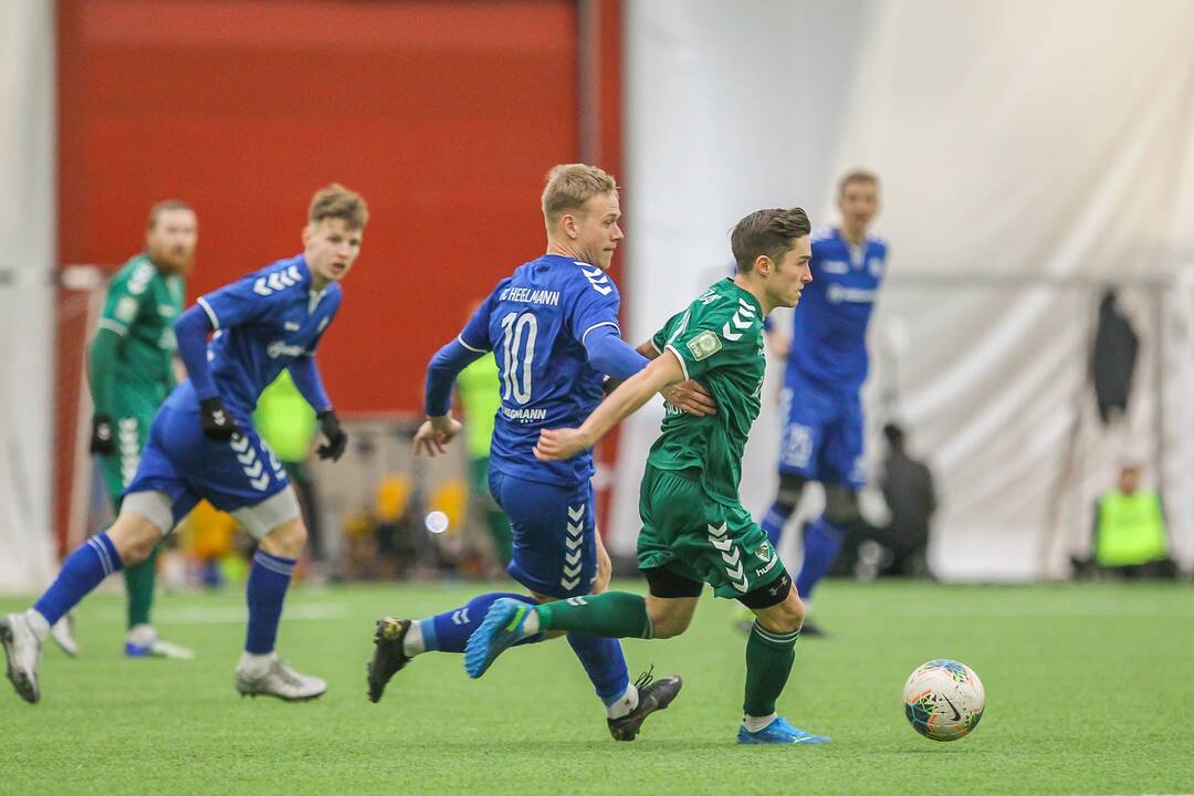 Futbolo kontrolinės: „K. Žalgiris“ – „Hegelmann“ 1:0