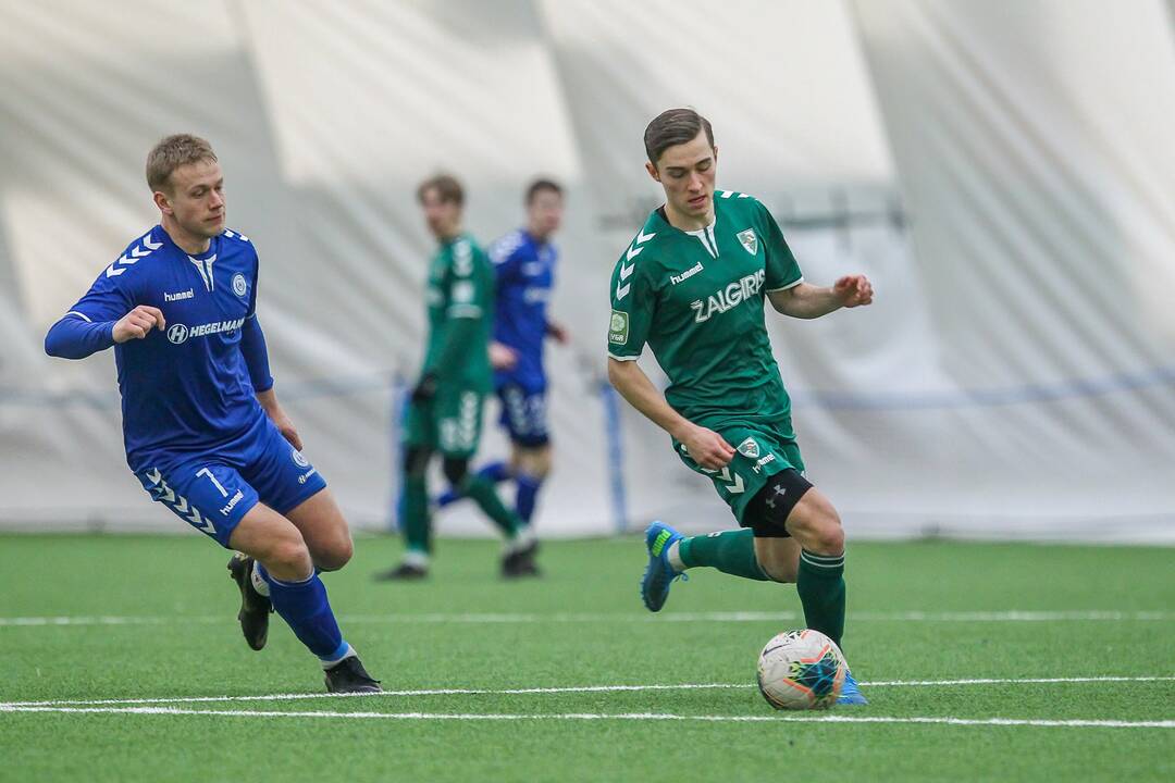 Futbolo kontrolinės: „K. Žalgiris“ – „Hegelmann“ 1:0