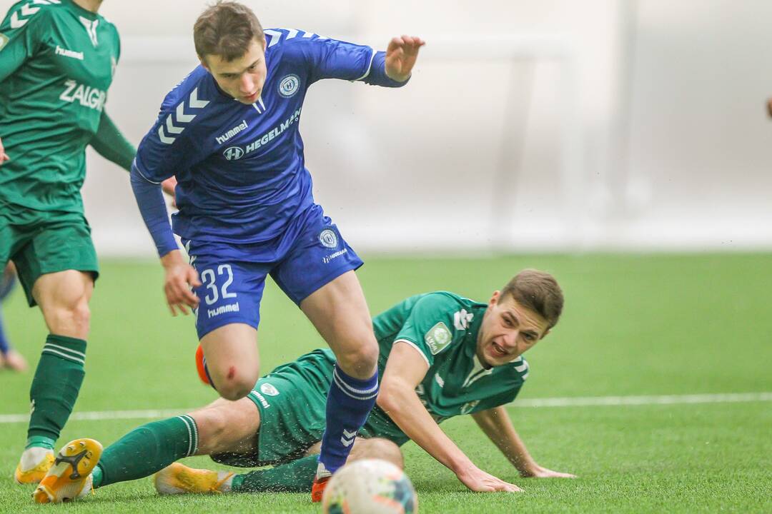 Futbolo kontrolinės: „K. Žalgiris“ – „Hegelmann“ 1:0