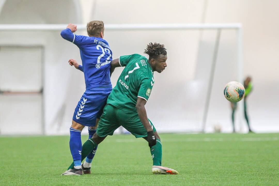 Futbolo kontrolinės: „K. Žalgiris“ – „Hegelmann“ 1:0