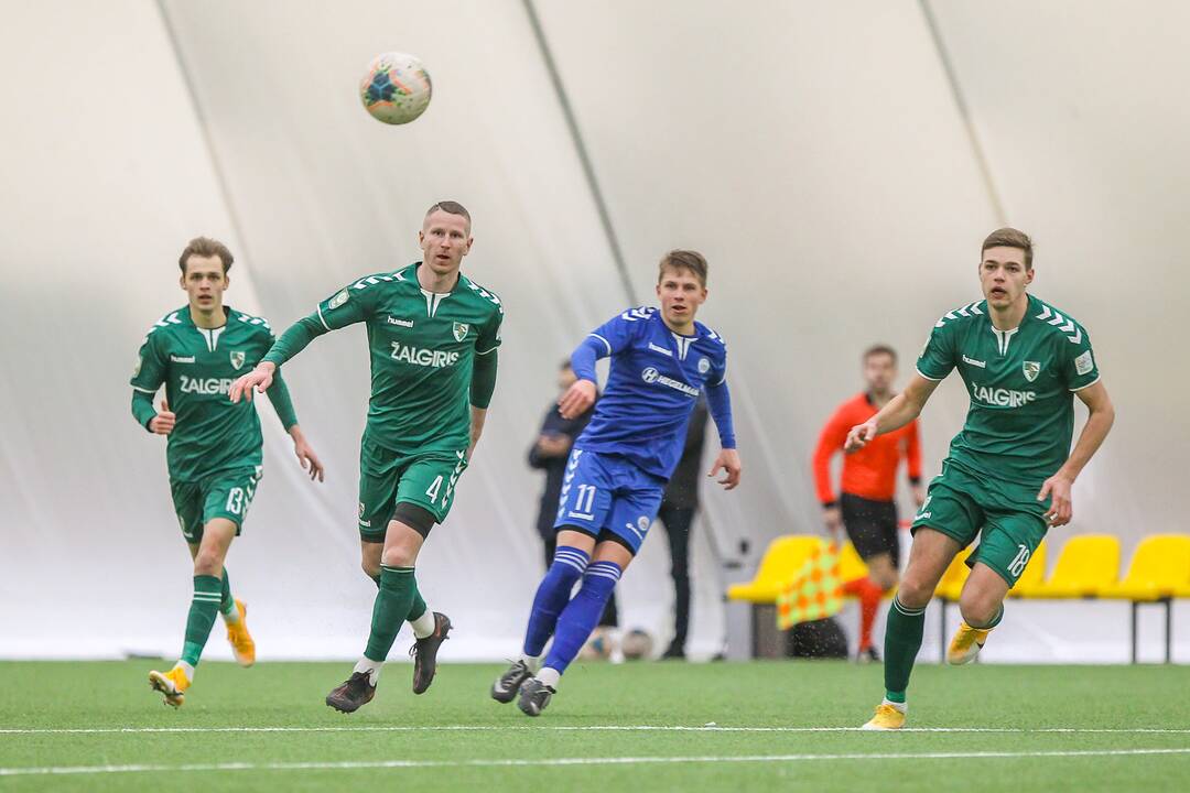 Futbolo kontrolinės: „K. Žalgiris“ – „Hegelmann“ 1:0