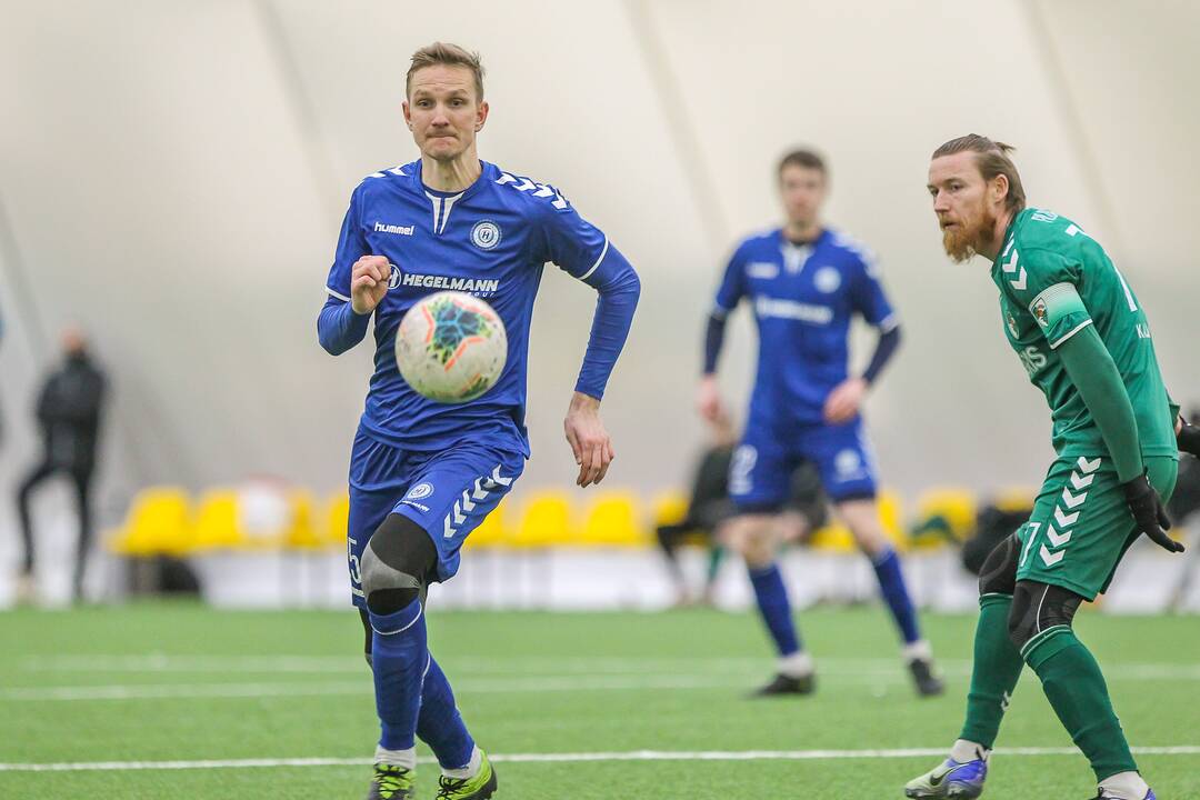 Futbolo kontrolinės: „K. Žalgiris“ – „Hegelmann“ 1:0