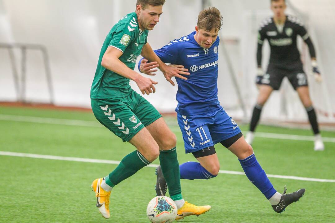 Futbolo kontrolinės: „K. Žalgiris“ – „Hegelmann“ 1:0