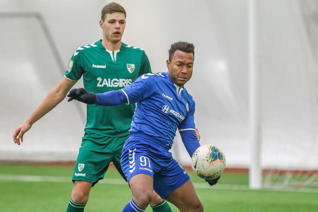 Futbolo kontrolinės: „K. Žalgiris“ – „Hegelmann“ 1:0