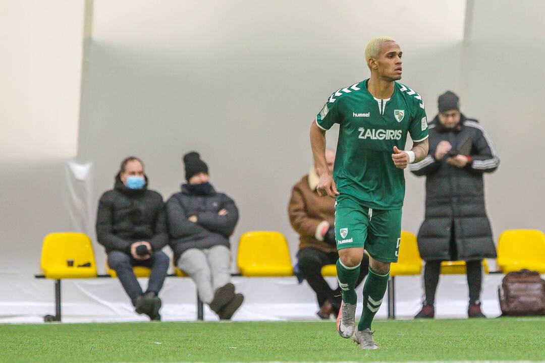 Futbolo kontrolinės: „K. Žalgiris“ – „Hegelmann“ 1:0