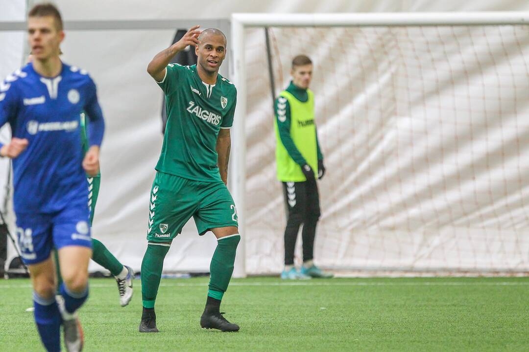 Futbolo kontrolinės: „K. Žalgiris“ – „Hegelmann“ 1:0