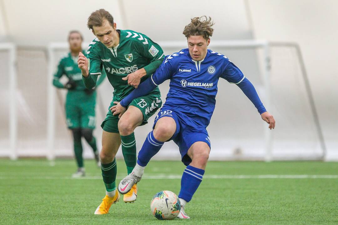 Futbolo kontrolinės: „K. Žalgiris“ – „Hegelmann“ 1:0