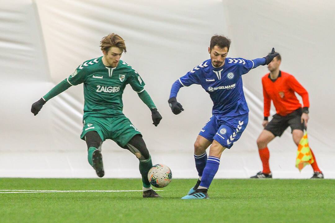 Futbolo kontrolinės: „K. Žalgiris“ – „Hegelmann“ 1:0