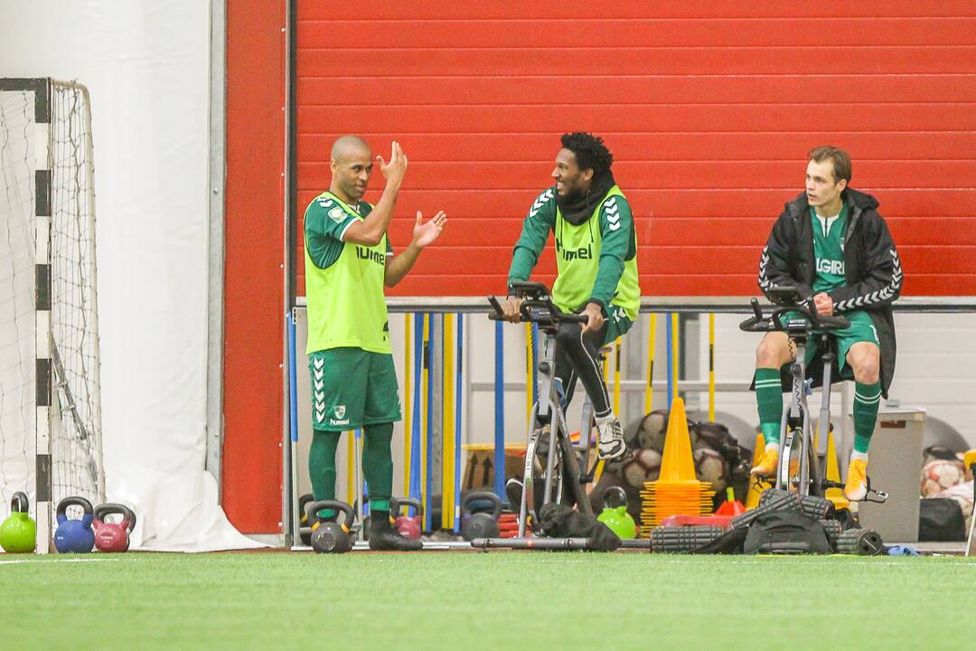 Futbolo kontrolinės: „K. Žalgiris“ – „Hegelmann“ 1:0