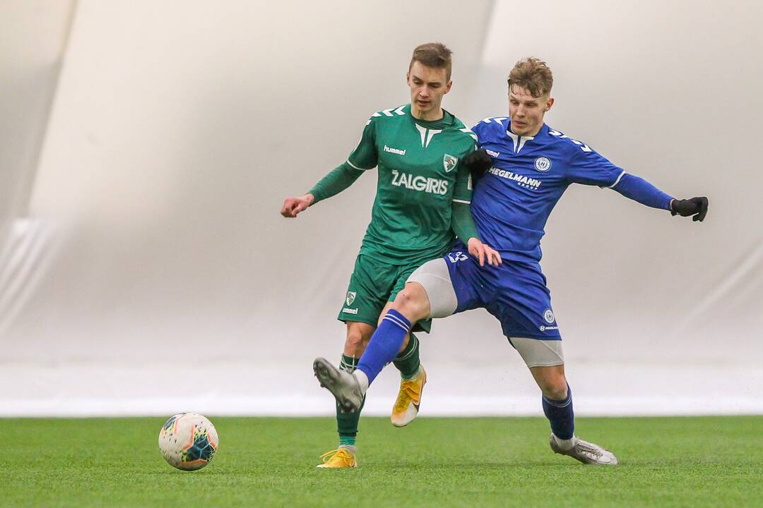 Futbolo kontrolinės: „K. Žalgiris“ – „Hegelmann“ 1:0