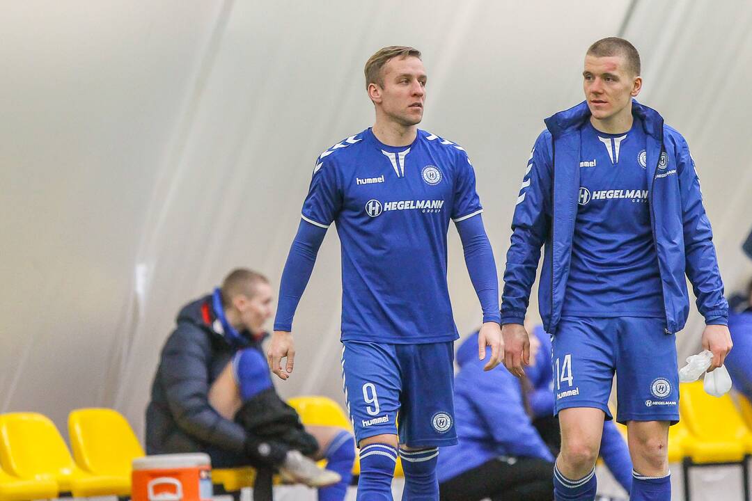 Futbolo kontrolinės: „K. Žalgiris“ – „Hegelmann“ 1:0