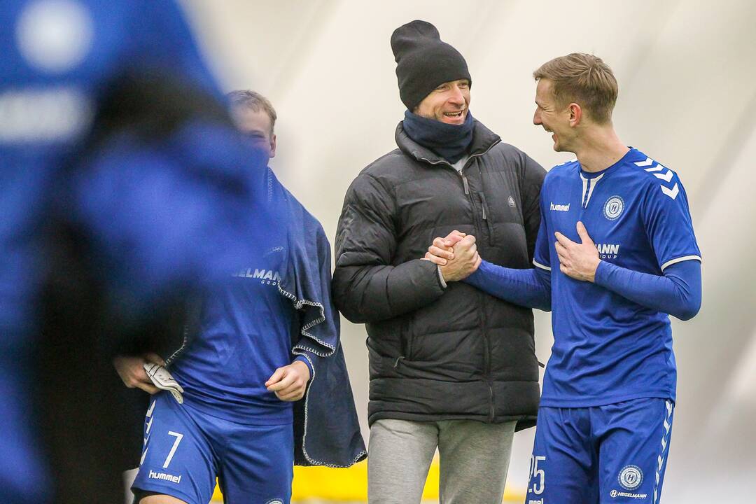 Futbolo kontrolinės: „K. Žalgiris“ – „Hegelmann“ 1:0
