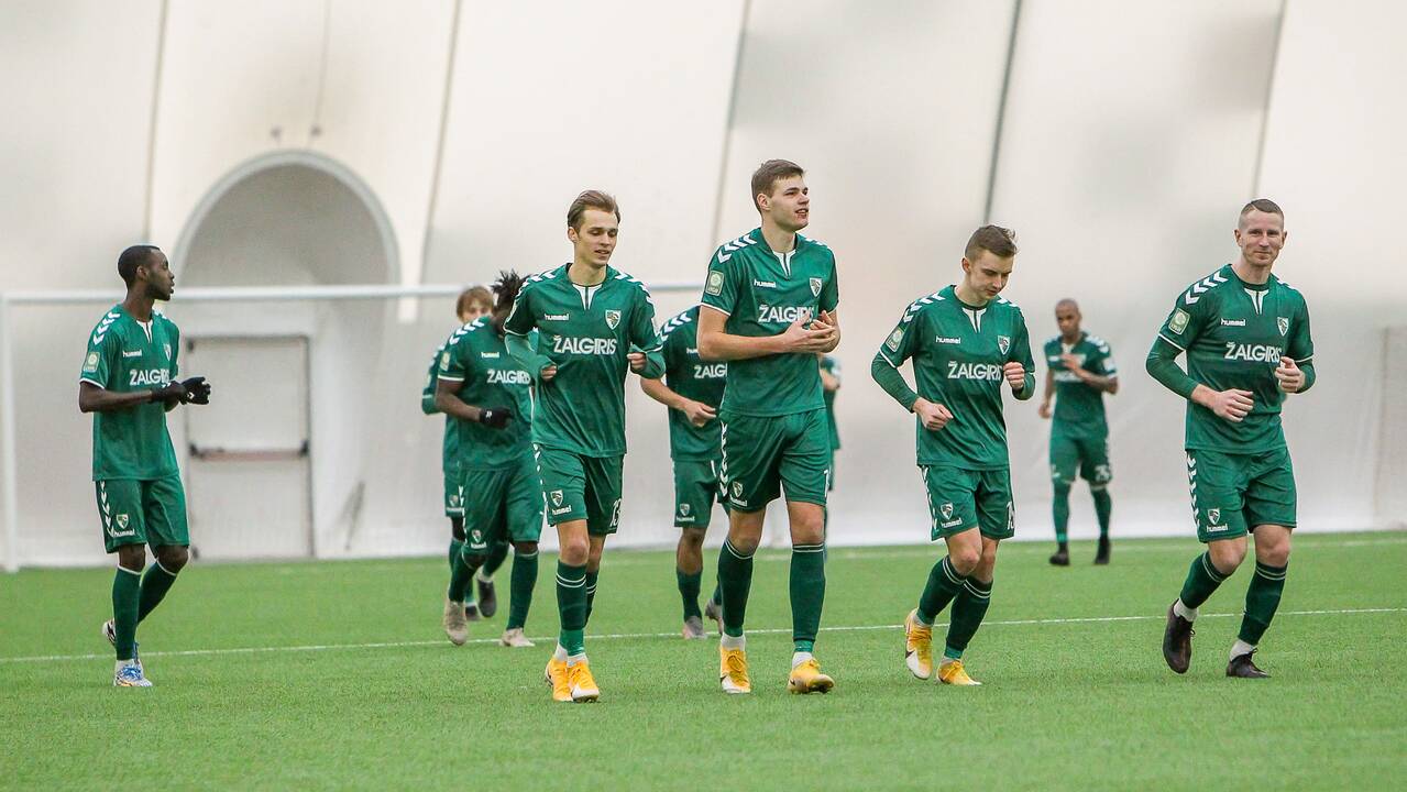 Futbolo kontrolinės: „K. Žalgiris“ – „Hegelmann“ 1:0