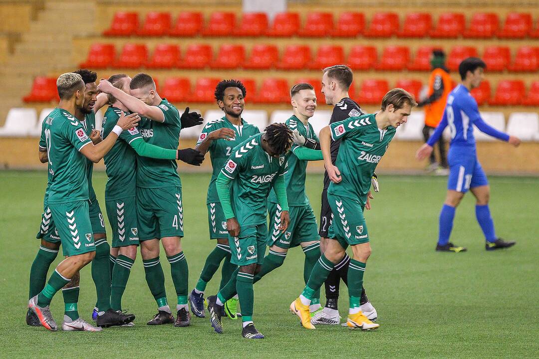 A lyga: „Kauno Žalgiris“ – „Nevėžis“ 5:0