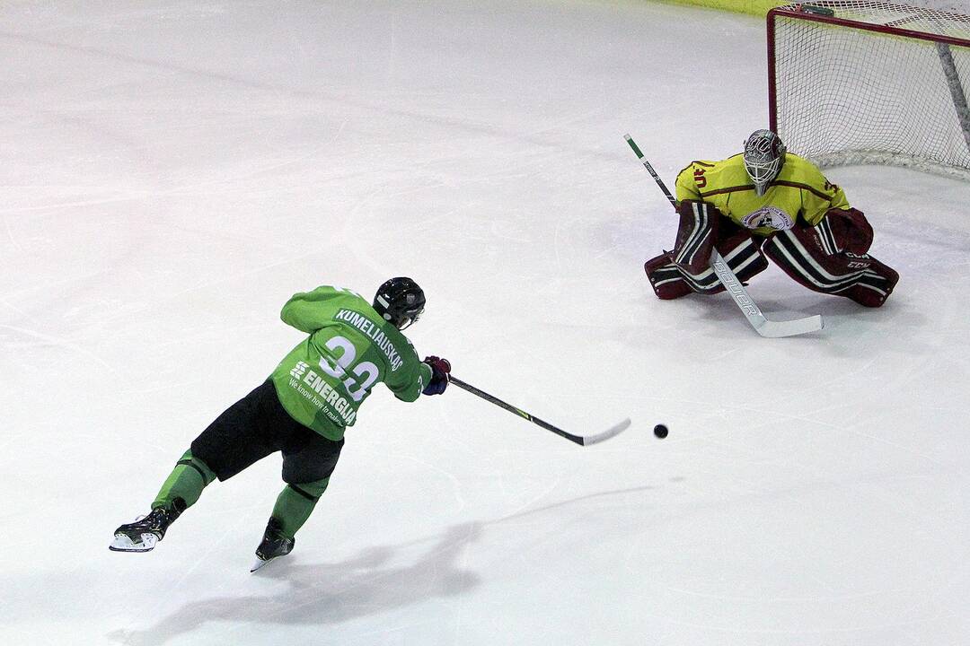 NLRL: „Kaunas Hockey“ – „Gel. vilkas“ 6:3