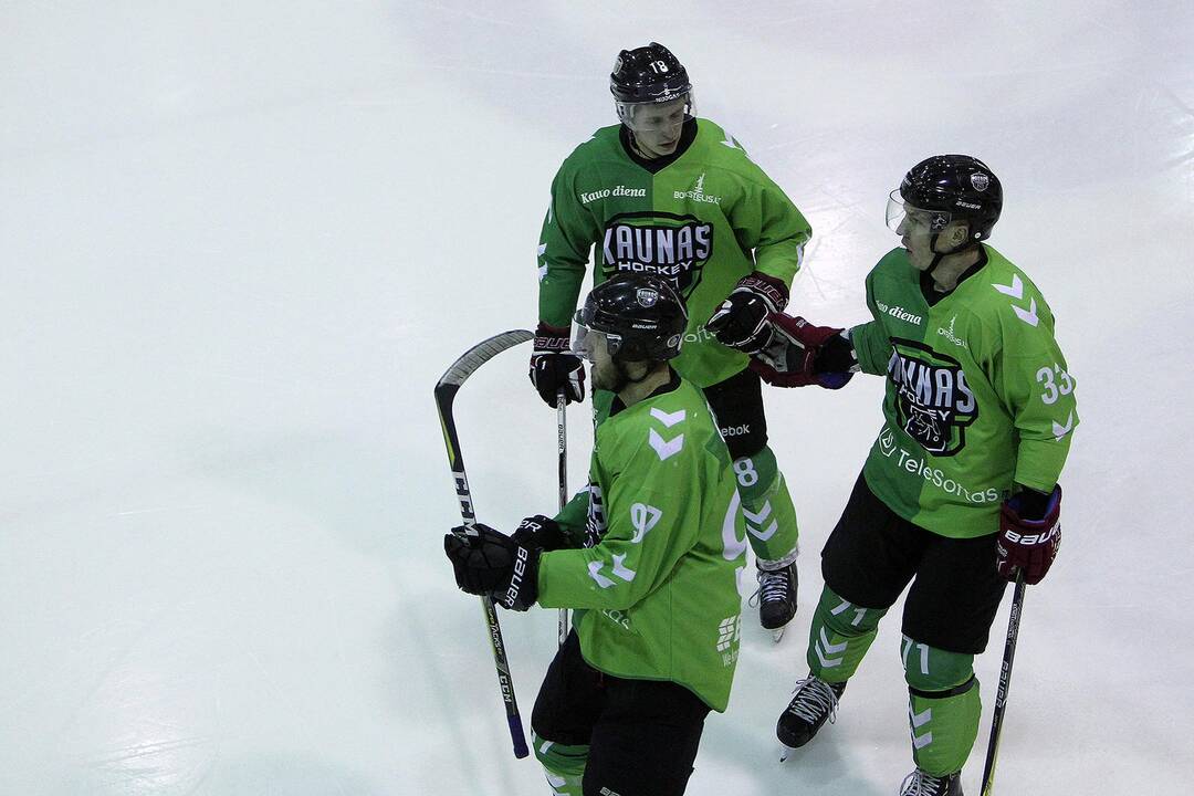 NLRL: „Kaunas Hockey“ – „Gel. vilkas“ 6:3