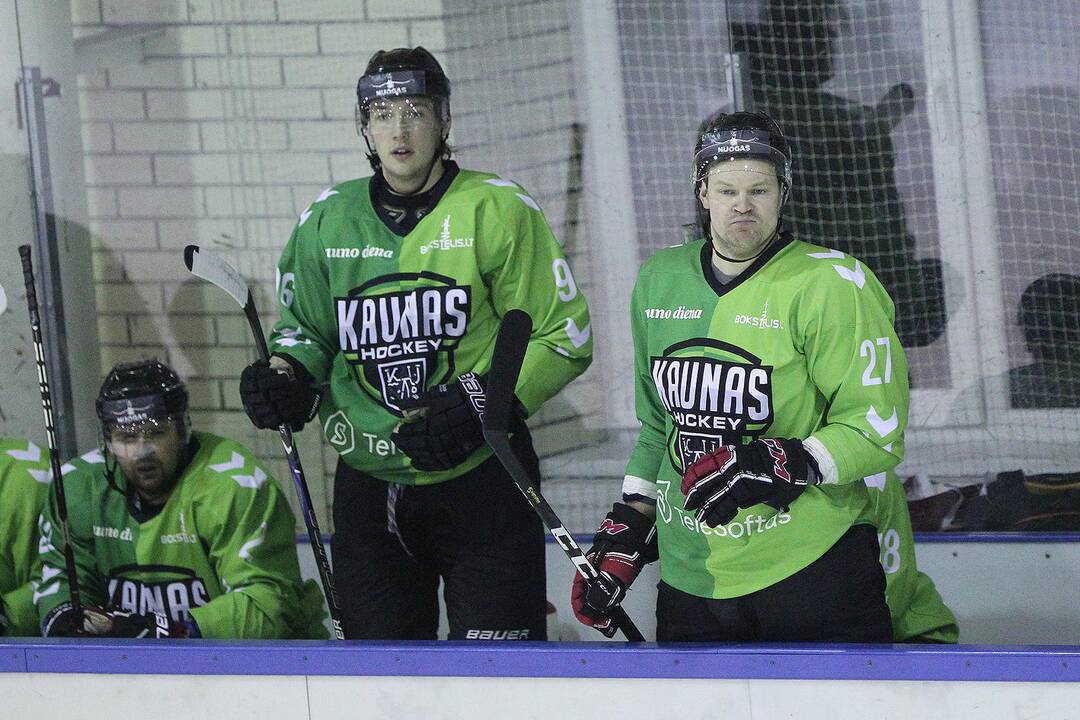 NLRL: „Kaunas Hockey“ – „Gel. vilkas“ 6:3