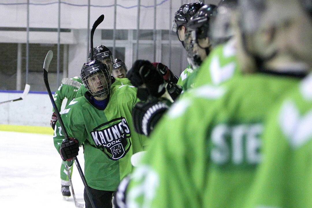 NLRL: „Kaunas Hockey“ – „Gel. vilkas“ 6:3