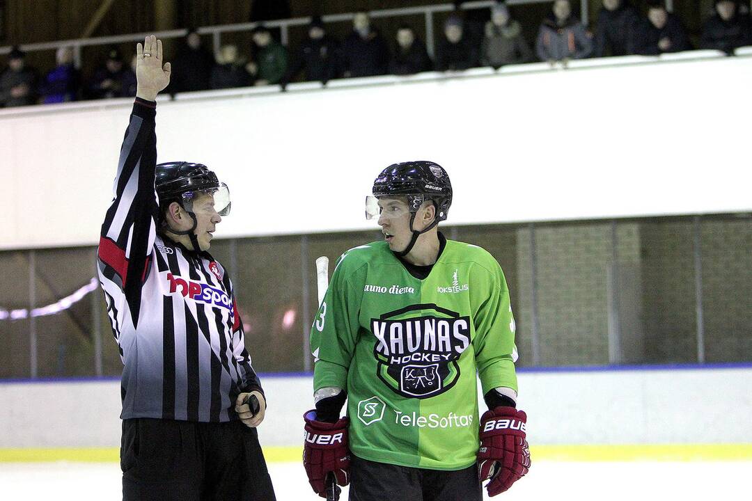 NLRL: „Kaunas Hockey“ – „Gel. vilkas“ 6:3