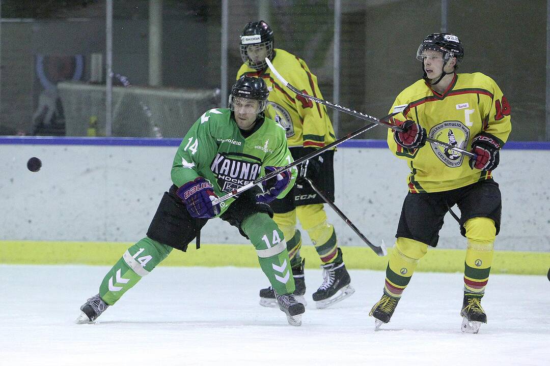 NLRL: „Kaunas Hockey“ – „Gel. vilkas“ 6:3