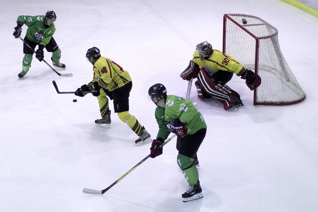 NLRL: „Kaunas Hockey“ – „Gel. vilkas“ 6:3
