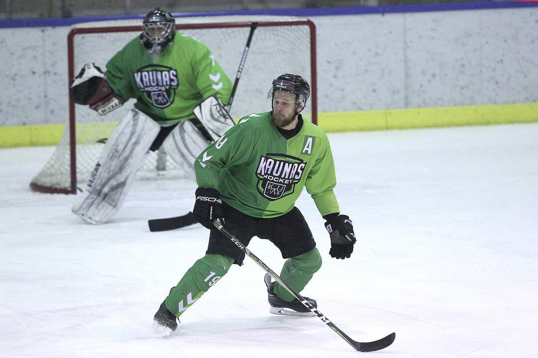 NLRL: „Kaunas Hockey“ – „Gel. vilkas“ 6:3