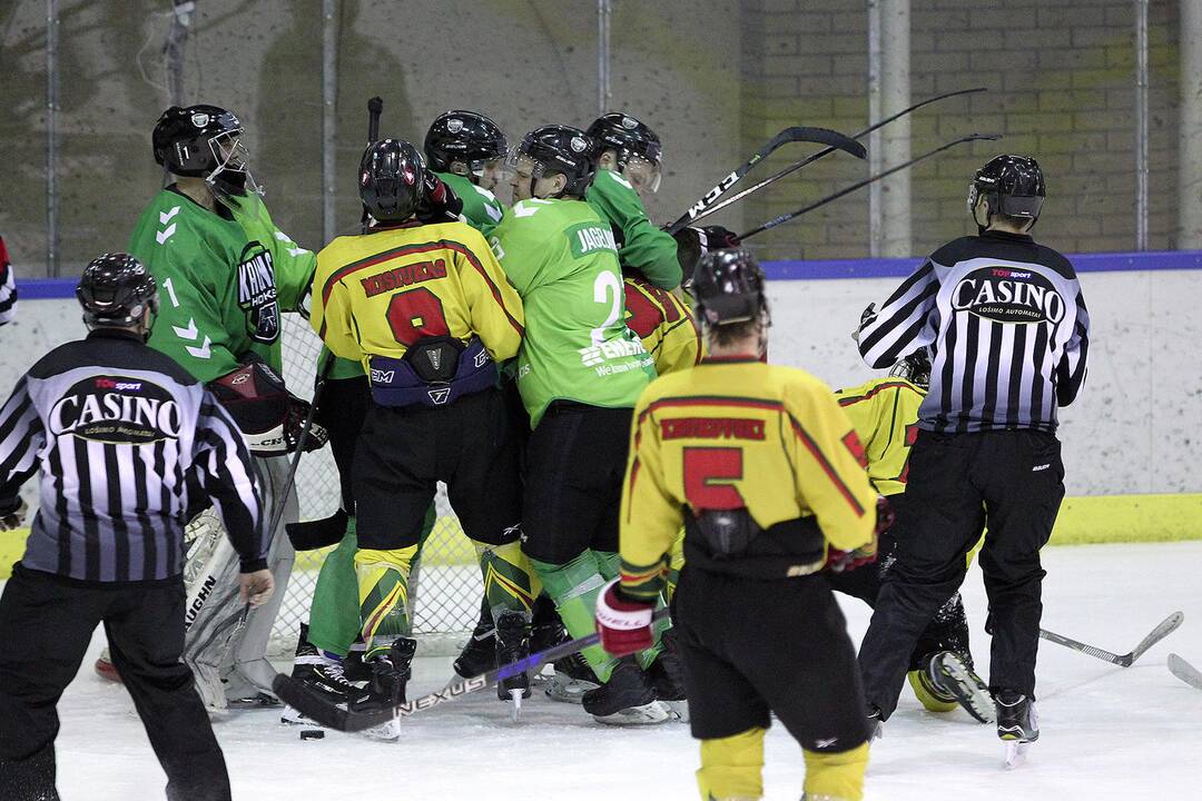 NLRL: „Kaunas Hockey“ – „Gel. vilkas“ 6:3
