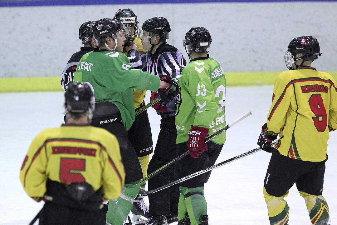 NLRL: „Kaunas Hockey“ – „Gel. vilkas“ 6:3